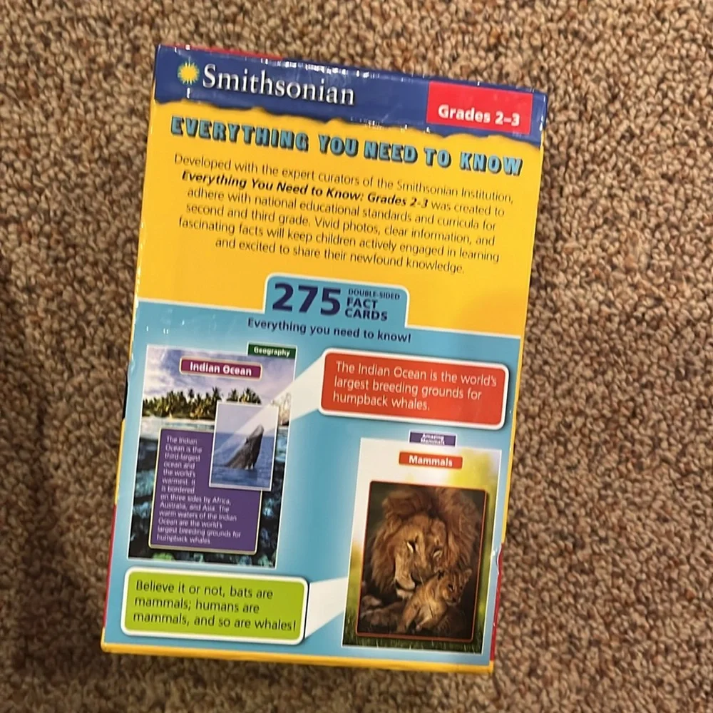 Smithsonian box damaged